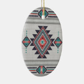 Geraffineerd zuidwesten keramisch ornament (Rechts)