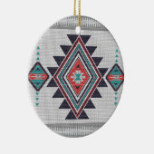 Geraffineerd zuidwesten keramisch ornament (Rechts)