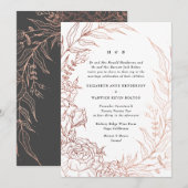 Geraffineerd zwart Roos Gold Monogram, geschat Kaart (Voorkant / Achterkant)