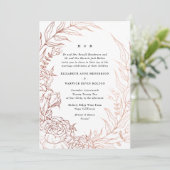 Geraffineerd zwart Roos Gold Monogram, geschat Kaart (Staand voorkant)