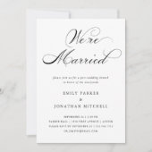 Geraffineerd | Zwart-witpostwijde Brunch Kaart (Voorkant)