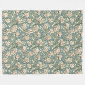 Geraffineerde Arts & Crafts Blanket Morris Iconic  Fleece Deken (Voorkant (Horizontaal))