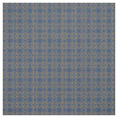 Geraffineerde Blauw en Goud Ontwerper Stof (Swatch)