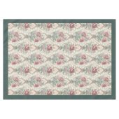  Geraffineerde Bloemen Damask Chic Elegante Ruimte Tafelkleed (Voorkant (Horizontaal))