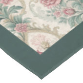  Geraffineerde Bloemen Damask Chic Elegante Ruimte Tafelkleed (Gekanteld)