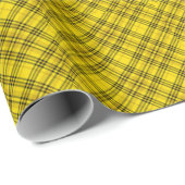 geraffineerde diamant zwart geel cadeaupapier (Rol Hoek)