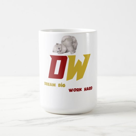 geraffineerde eenvoud | Minimalistische gouden lij Magische Mok (Midden)