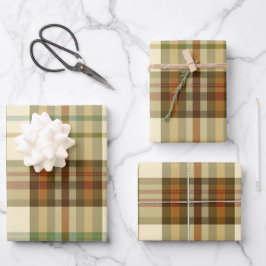 Geraffineerde Engelse folk plakken Inpakpapier Vel