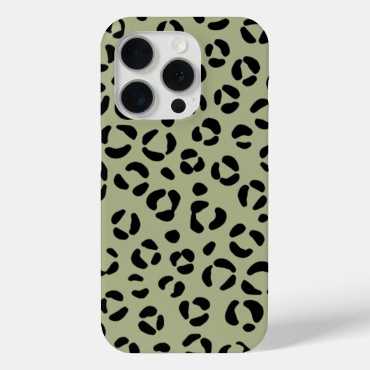 geraffineerde luipaard Case-Mate iPhone case (Achterkant)