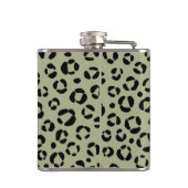 geraffineerde luipaard heupfles (Achterkant)