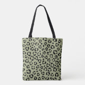 geraffineerde luipaard tote bag (Achterkant)