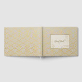 Geraffineerde luxe goudbruiloft gastenboek (Volledig)