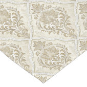 Geraffineerde Neutral Damask Table Runner  Stijl Lange Tafelloper (Hoek)