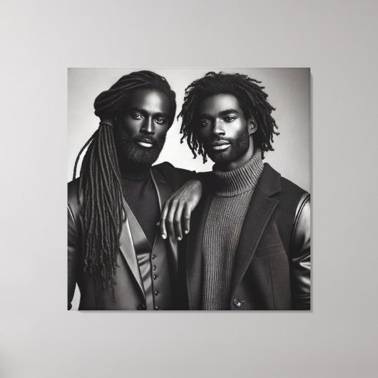 geraffineerde obligatie canvas afdruk (Voorkant)