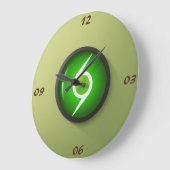 Geraffineerde Ticks wandklok (Hoek)