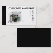 geraffineerde trommels visitekaartje (Voorkant / Achterkant)