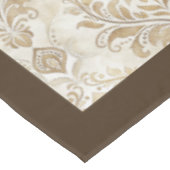 Geraffineerde Waterverf Damask  bloemmotieven Tafelkleed (Gekanteld)