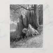 Geraint en Enid Ride Away Briefkaart (Voorkant)