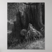 Geraint en Enid Ride Away Gustave Dore Poster (Voorkant)