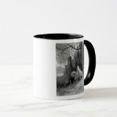 Geraint en Enid Ride Away Mok (Voorkant rechts)