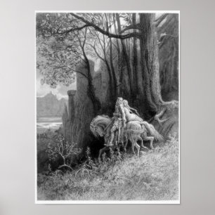 Geraint en Enid Ride Away Poster