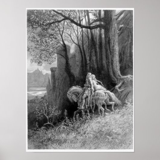 Geraint en Enid Ride Away Poster (Voorkant)