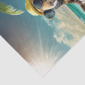 Gerald Chillin, cavia's gaan naar Wildwood Tissuepapier (Detail)