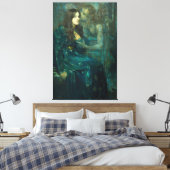 Gerald Edward Moira - De stille stem Canvas Afdruk (Insitu (Slaapkamer))