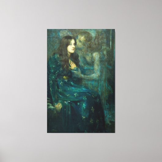 Gerald Edward Moira - De stille stem Canvas Afdruk (Voorkant)