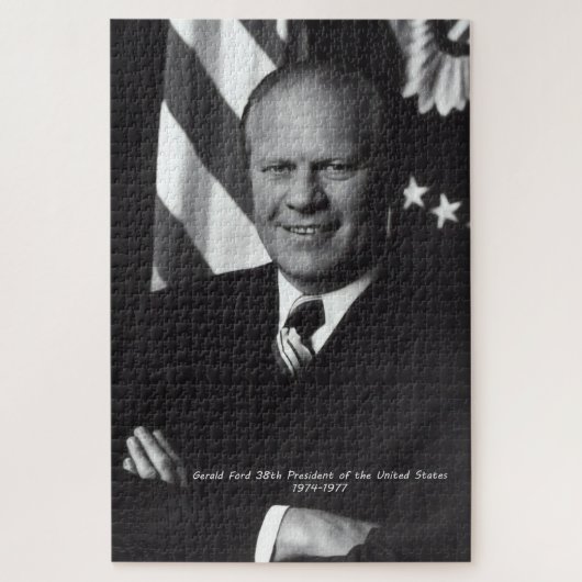 Gerald Ford 38e President van de Verenigde Staten  Legpuzzel (Verticaal)