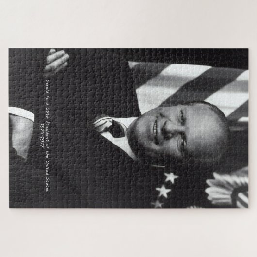 Gerald Ford 38e President van de Verenigde Staten Legpuzzel (Horizontaal)