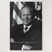 Gerald Ford 38e President van de Verenigde Staten Legpuzzel (Verticaal)