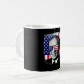 Gerald Ford Amerikaanse vlag 4 juli Koffiemok (Voorkant links)