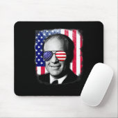 Gerald Ford Amerikaanse vlag op 4 juli Muismat (Met muis)