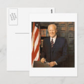 Gerald Ford Briefkaart (Voorkant / Achterkant)