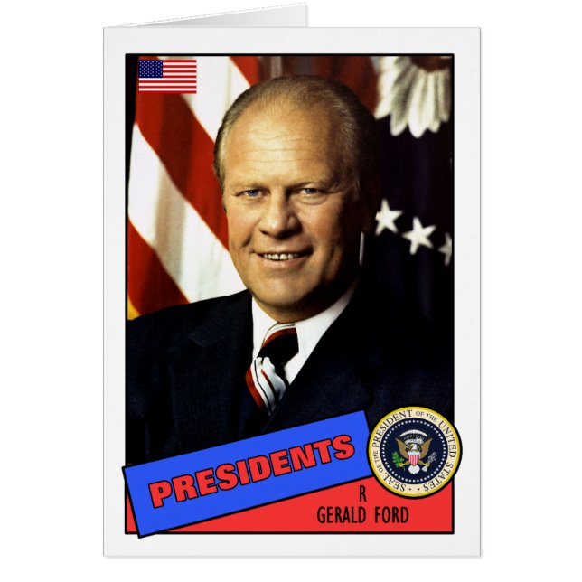 Gerald Ford-honkaarten (Voorkant)