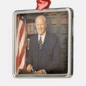 Gerald Ford Metalen Ornament (Links)