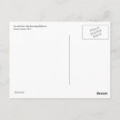 Gerald Glass Dot met olifantenpostkaart Briefkaart (Achterkant)