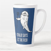 Gerald zegt Eet de Rijken Latte Mok (Rechts)