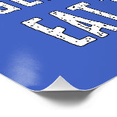 Gerald zegt Eet de Rijken Perfect Poster (Hoek)