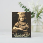 Geraldine's droom briefkaart (Staand voorkant)