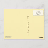 Geraldine's droom briefkaart (Achterkant)