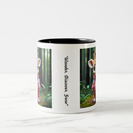 Gerald's Oerwoud Jaunt Tweekleurige Koffiemok (Center)