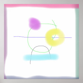 Gerangschikt op een witte achtergrond poster