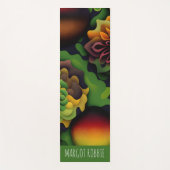 Geranium 3D Abstract geometrisch patroon Yogamat (Voorkant)