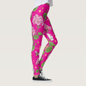 Geranium Bloem Leggings (Rechts)