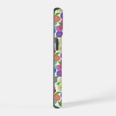 Geranium Bloemen IPhone 15 Stroeve Hoes Case (Rechterkant)