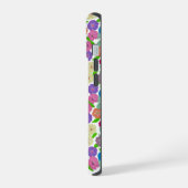 Geranium Bloemen IPhone 15 Stroeve Hoes Case (Linkerkant)