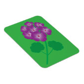 Geranium Bloemen Magneet (Rechterzijde)