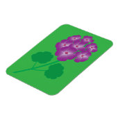 Geranium Bloemen Magneet (Linkerzijde)